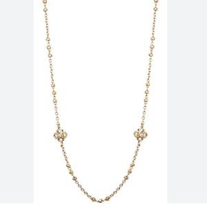 Kendra Scott Rue Long Strand Necklace In Gold